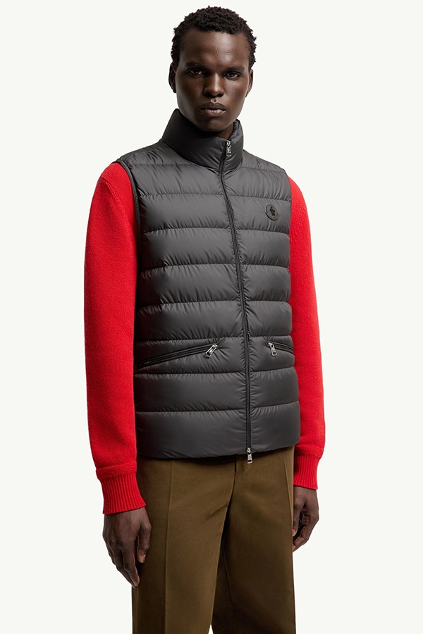 モンクレール　メンズ　ニットベスト MONCLER モンクレール メンズ ベスト 091-1A00119-549SK TREOMPAN VEST