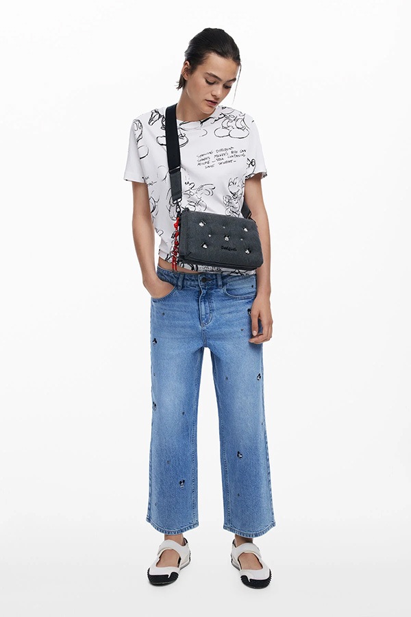 ��SALE 50%��DESIGUAL �ǥ������� ��ǥ����� �Хå� 25WAXD08 BAG_MICKEY STUDS DORTMUND 2.0 2070