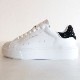 CRIME LONDON ǥ 塼 28706AA6  ELEVATE  LADIES 10/WHITE BLACK