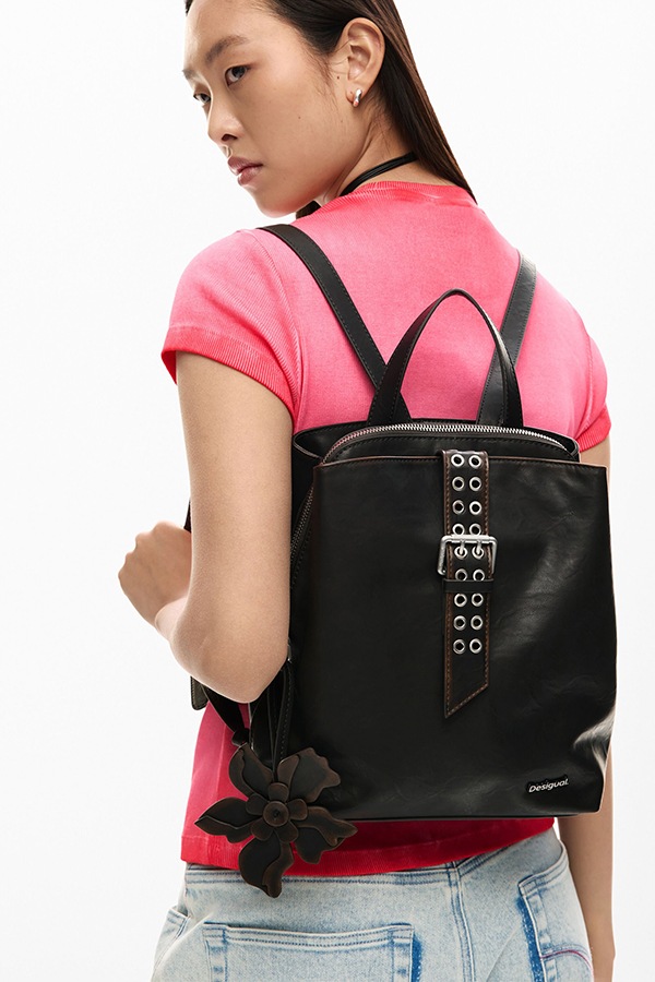 ��SALE 30%��DESIGUAL �ǥ������� ��ǥ����� �Хå��ѥå� 26SAKP11 BACK_CURIO CHOCO SUMY MINI 6009