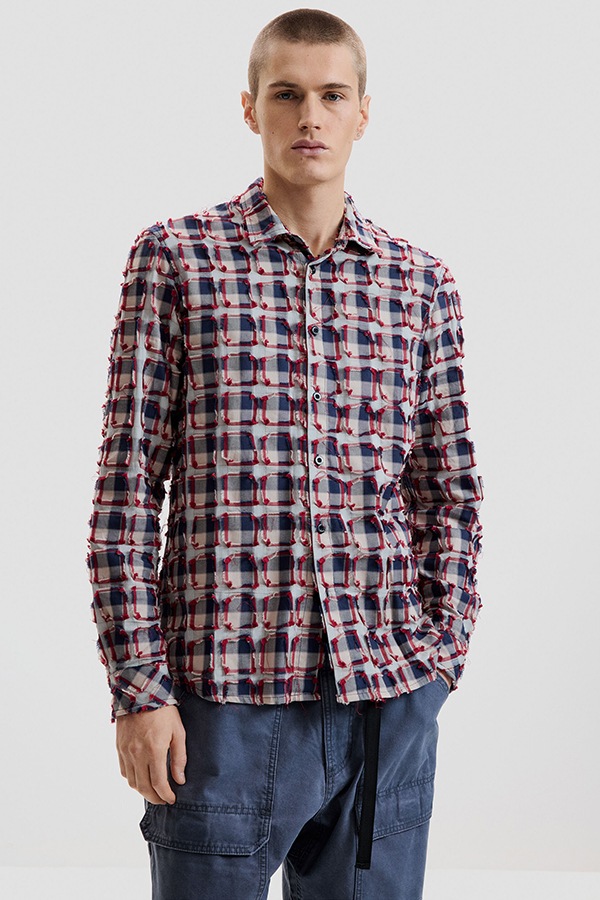 ��SALE 30%��DESIGUAL �ǥ������� ��� ����� 26SMCW21 CAM_FANCY PLAIDS 3007