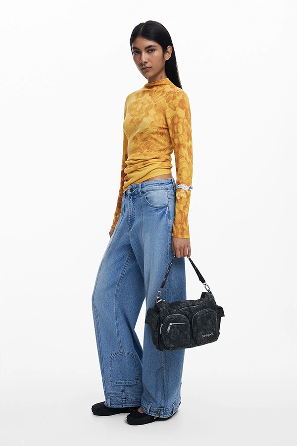 ��SALE 50%��DESIGUAL �ǥ������� �Хå� ��ǥ����� 25WAXD28 BAG_WHISKEY HABANA MULTIPOCKET 2000