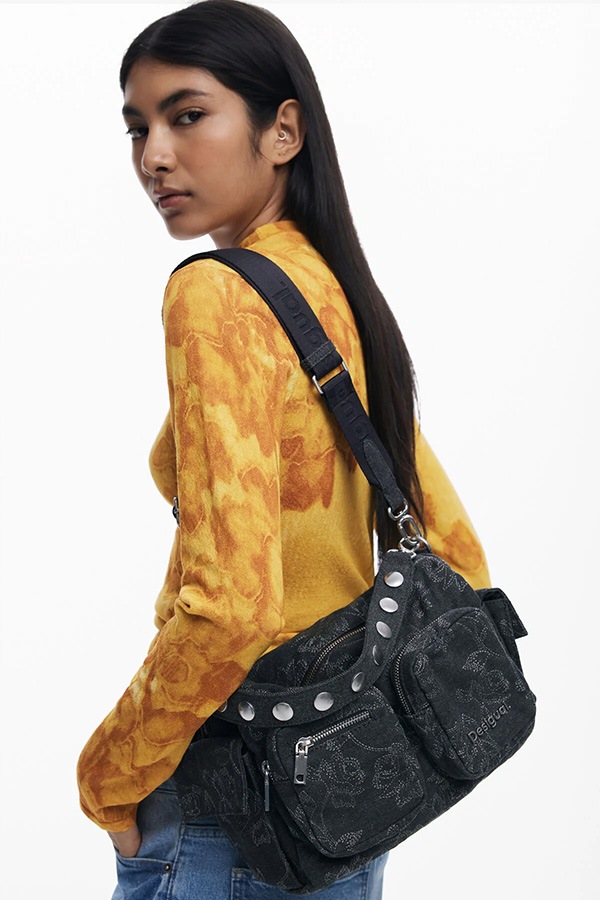 ��SALE 50%��DESIGUAL �ǥ������� �Хå� ��ǥ����� 25WAXD28 BAG_WHISKEY HABANA MULTIPOCKET 2000