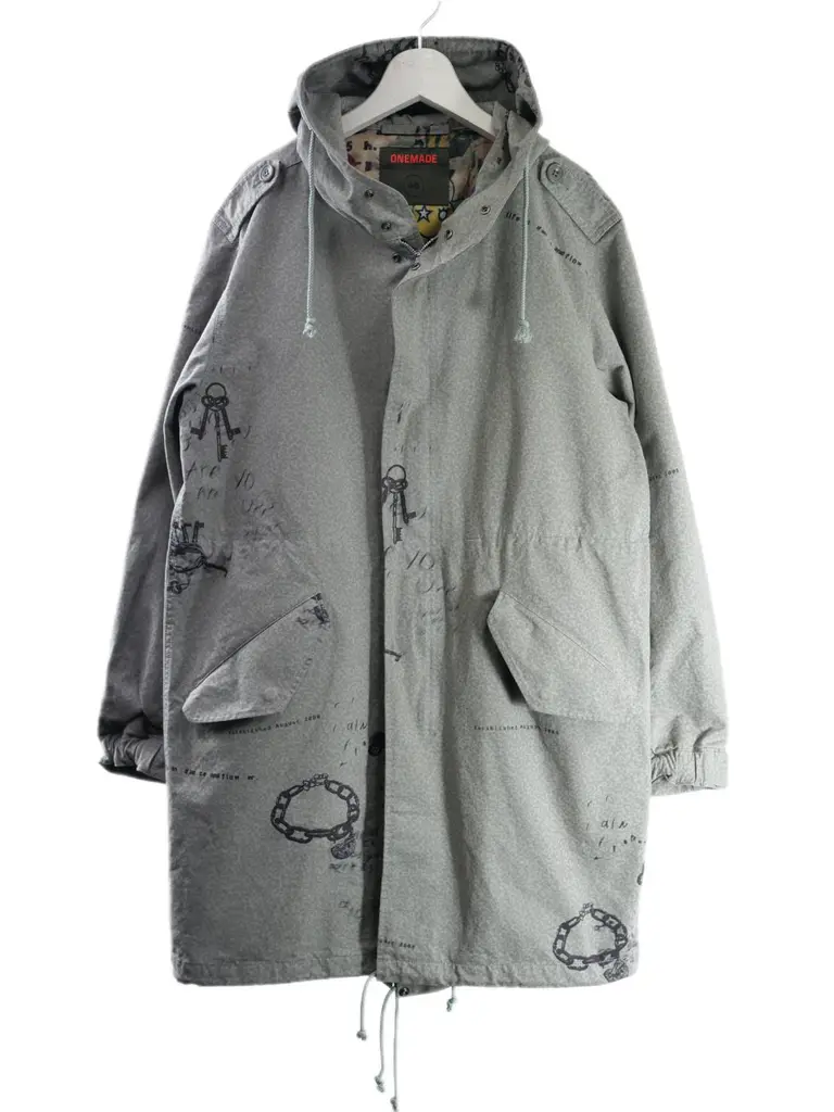 ��SALE 50%��ONE MADE ���ᥤ�� ��� ������ ONE-1440 MODS COAT LIGHT GRAY