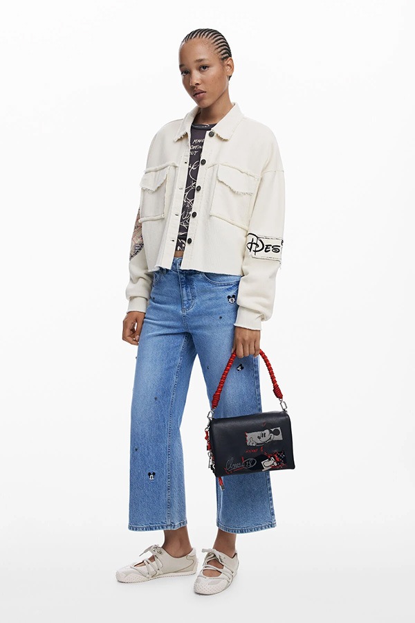 ��SALE 40%��DESIGUAL �ǥ������� �Хå� ��ǥ����� 25WAXP19 BAG_MICKEY ROCK DORTMUND FLAP 2000