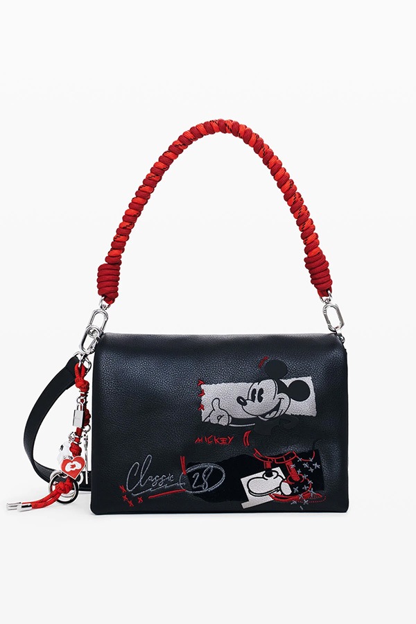 ��SALE 40%��DESIGUAL �ǥ������� �Хå� ��ǥ����� 25WAXP19 BAG_MICKEY ROCK DORTMUND FLAP 2000