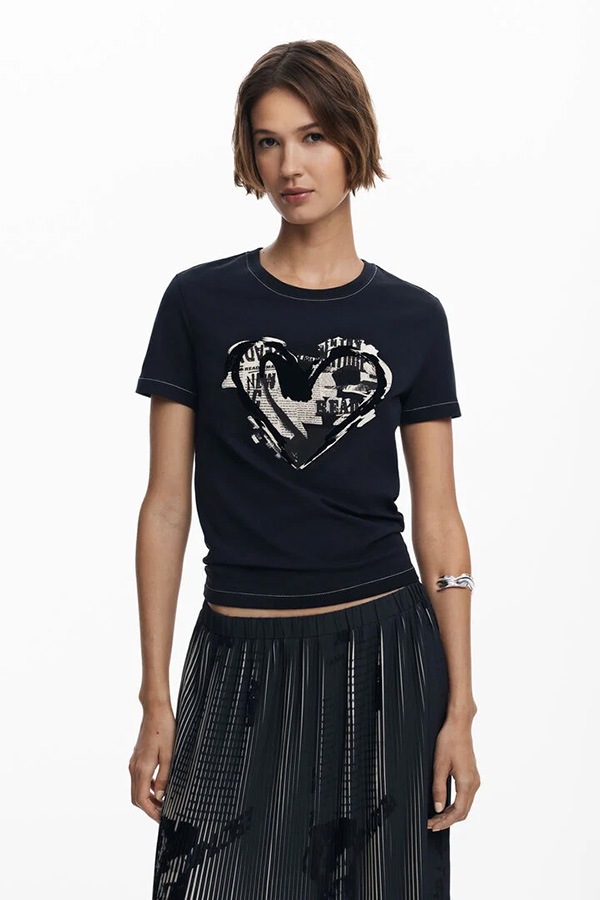 ��SALE 40%��DESIGUAL �ǥ������� �������� ��ǥ����� 25WWFW09 FAL_NEWSPAPERS 2000