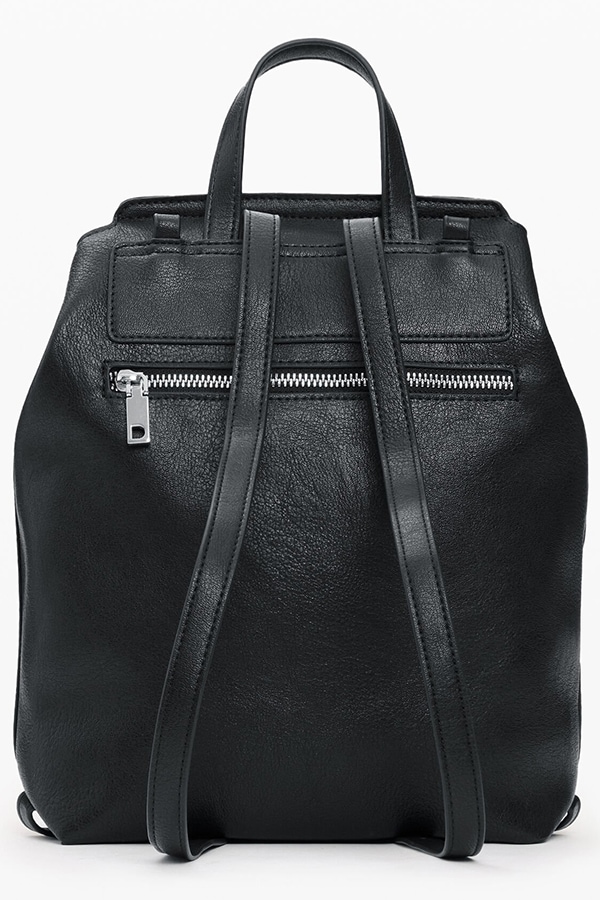 DESIGUAL �ǥ������� ��ǥ����� �Хå��ѥå� 26SAKP19 BACK_HALF LOGO LUENA MINI BLACK 2000