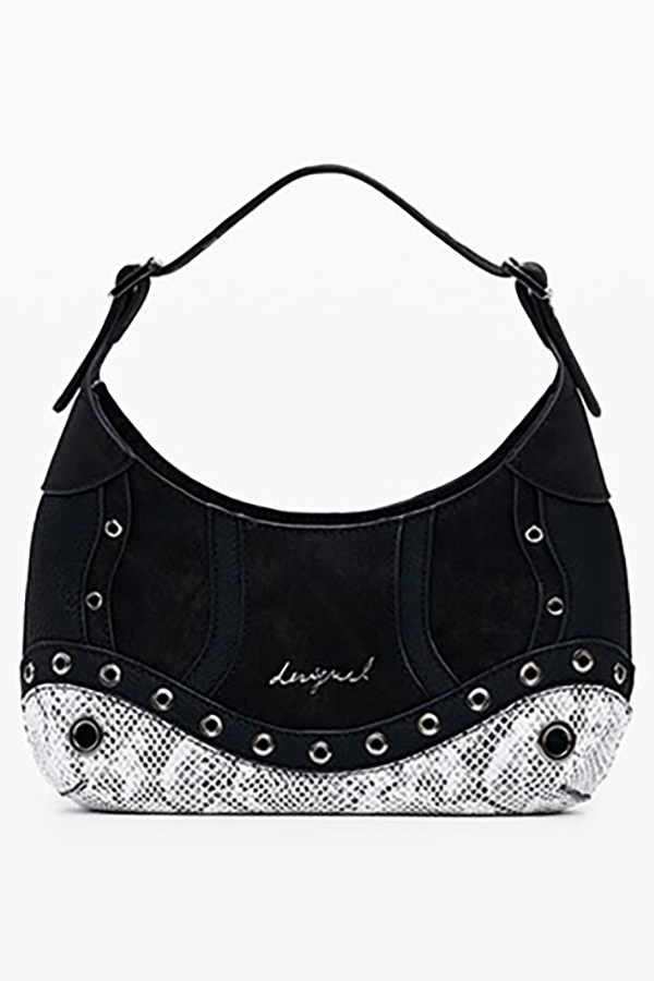 ��SALE 50%��DESIGUAL �ǥ������� ��ǥ����� �Хå� 25WAXP23 BAG_SNAKE PATCH HAITI 2000