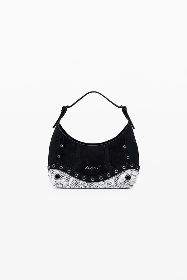 ��SALE 50%��DESIGUAL �ǥ������� �Хå� ��ǥ����� 25WAXP23 BAG_SNAKE PATCH HAITI 2000