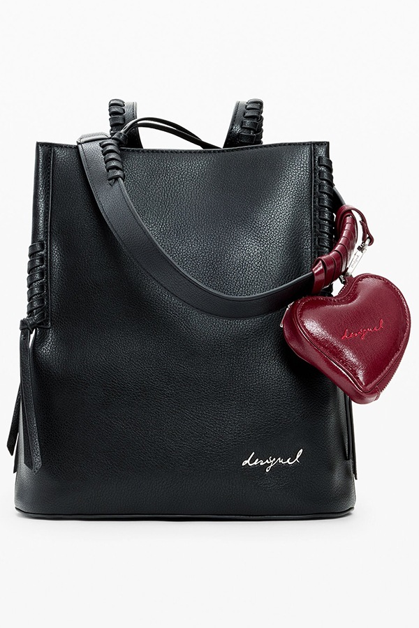 DESIGUAL �ǥ������� ��ǥ����� �Хå��ѥå� 26SAKP21 BACK_TORIO BLACK SUMY MINI SOFT 2000