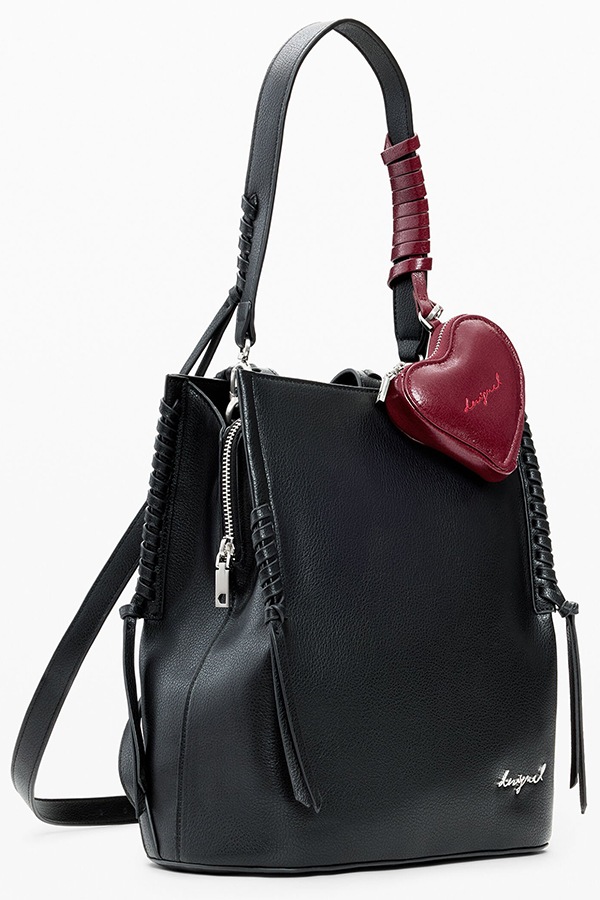 DESIGUAL �ǥ������� ��ǥ����� �Хå��ѥå� 26SAKP21 BACK_TORIO BLACK SUMY MINI SOFT 2000