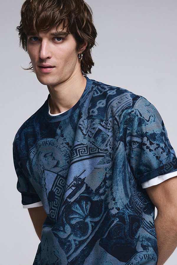 DESIGUAL �ǥ������� ��� ���åȥ��� 26SMTK04 TS_MOSAIC FULL PRINTED 5014