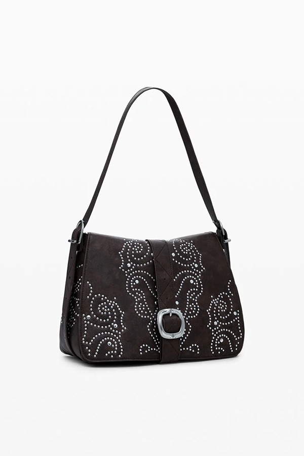 ��SALE 50%��DESIGUAL �ǥ������� �Хå� ��ǥ����� 25WAXP34 BAG_POKER FACE POSADAS MINI 2.0 CHOCO 6009