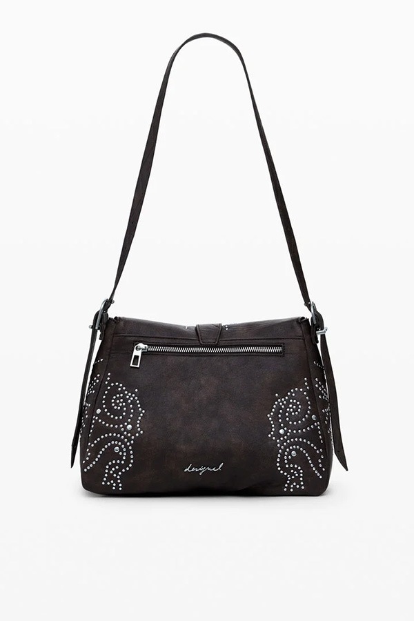 ��SALE 50%��DESIGUAL �ǥ������� �Хå� ��ǥ����� 25WAXP34 BAG_POKER FACE POSADAS MINI 2.0 CHOCO 6009