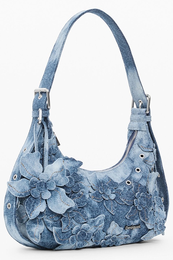 DESIGUAL デシグアル レディース バッグ 26WAXD19 BAG_CURIO DENIM