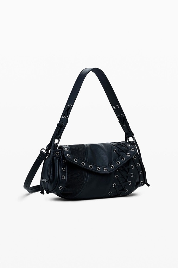 ��SALE 50%��DESIGUAL �ǥ������� �Хå� ��ǥ����� 25WAXP36 BAG_TANGO_BLACK PATCH ZARAUZ 2000