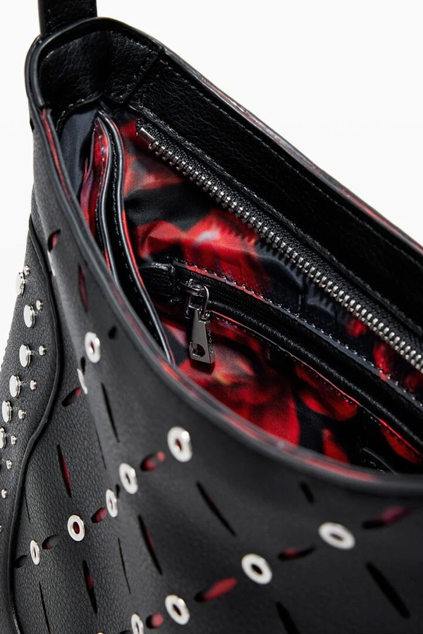 ��SALE 50%��DESIGUAL �ǥ������� �Хå� ��ǥ����� 25WAXP38 BAG_YANKEE MANAOS BLACK 2000
