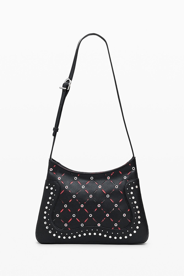 ��SALE 50%��DESIGUAL �ǥ������� �Хå� ��ǥ����� 25WAXP38 BAG_YANKEE MANAOS BLACK 2000