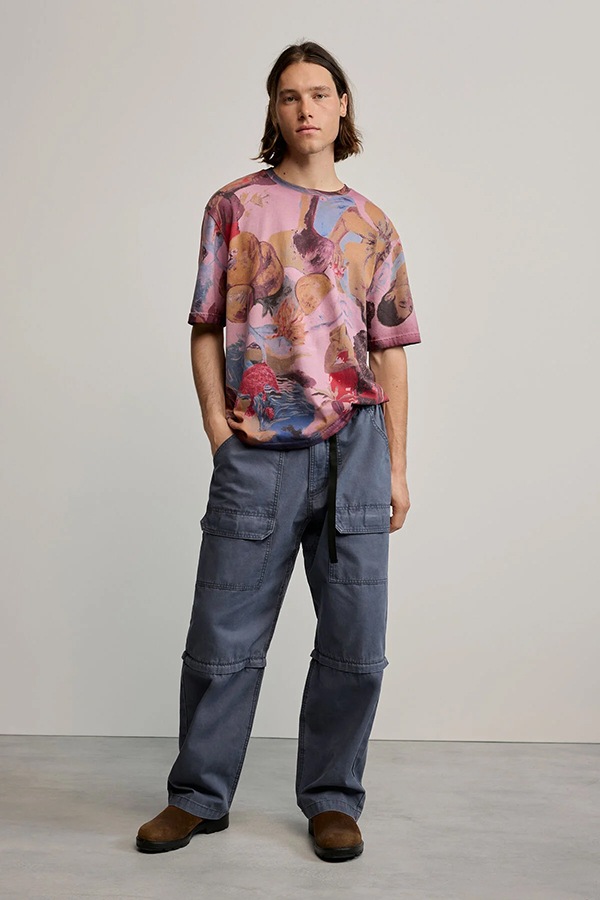 DESIGUAL �ǥ������� ��� ���åȥ��� 26SMTK12 TS_PINK PRINTED GAU 3005