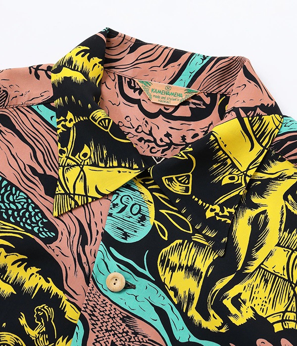 SUN SURF ���󥵡��� �����ϥ���� SS29674 GAUGUIN WOODCUT MYSTIC 119 BLACK