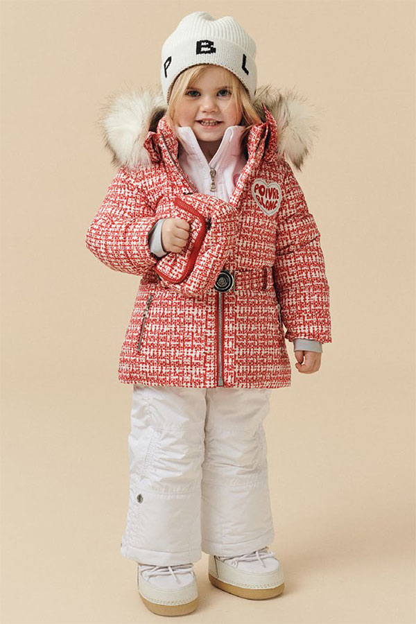 POIVRE BRANC 㥱å 륺 W24-1203-JRGL 2412033T 3023 TWEED SCARLET 8-10