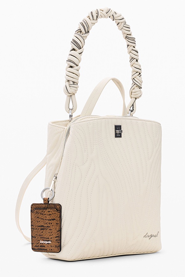 DESIGUAL �ǥ������� ��ǥ����� �Хå��ѥå� 26SAKP41 BACK_HELIUM SUMY MINI ECRU 1008