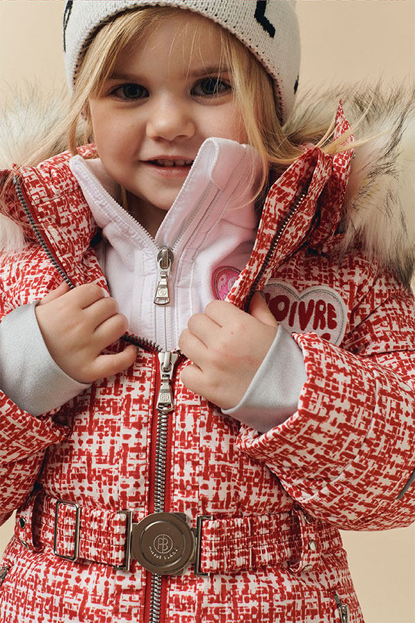 POIVRE BRANC 㥱å 륺 W24-1203-JRGL 2412033T 3023 TWEED SCARLET 12-16