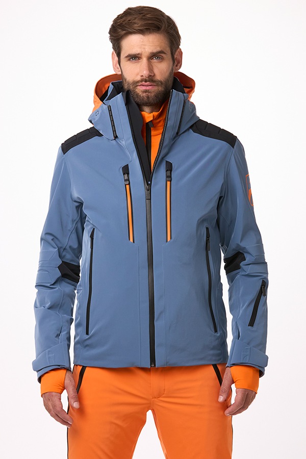 Toni Sailer �ȥˡ��������顼 ��� ���������㥱�å� 351132 EVAN Men Ski Jacket 175 blue metal