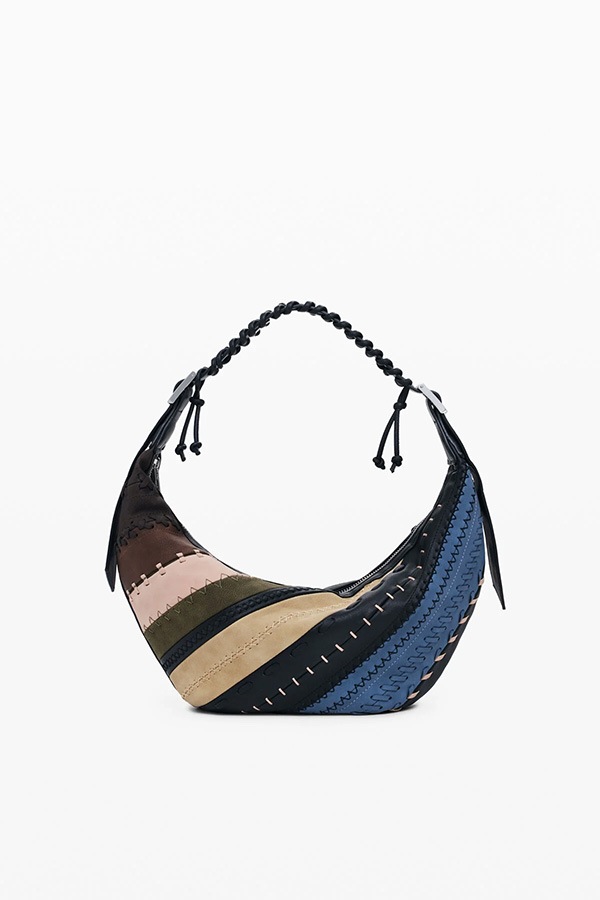 ��SALE 50%��DESIGUAL �ǥ������� �Хå� ��ǥ����� 25WAXP77 BAG_QUEBEC_WHIPSTITCH PATCH_ZANTE 6000