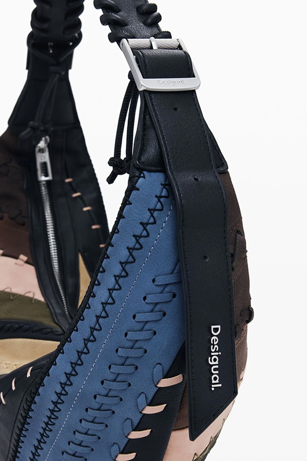 ��SALE 50%��DESIGUAL �ǥ������� �Хå� ��ǥ����� 25WAXP77 BAG_QUEBEC_WHIPSTITCH PATCH_ZANTE 6000