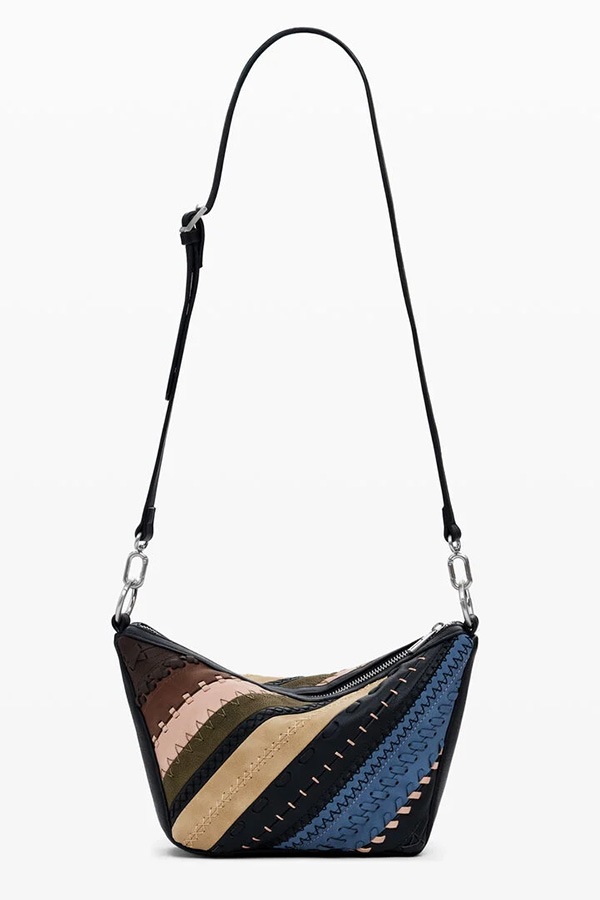 ��SALE 50%��DESIGUAL �ǥ������� �Хå� ��ǥ����� 25WAXP78 BAG_QUEBEC_WHIPSTITCH PATCH_MUNICH MINI 6000