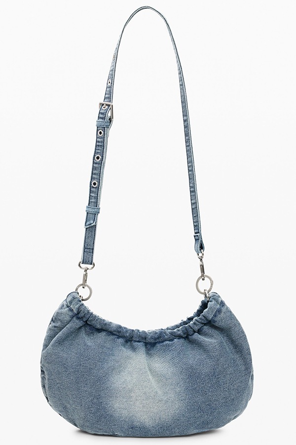 DESIGUAL �ǥ������� ��ǥ����� �Хå� 26SAXD05 BAG_HALF LOGO DENIM WAVERLY 5005