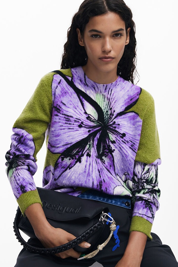 ��SALE 50%��DESIGUAL �ǥ������� ��ǥ����� �������� 25WWJF42 JERS_ORQUIDEA_LACROIX 3113