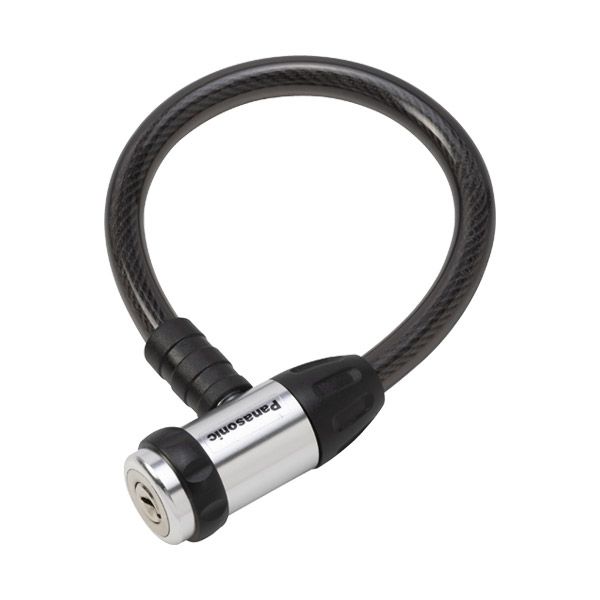 Panasonic パナソニック 鍵番号指定ワイヤ錠 NSAJ092-B | おしゃれな