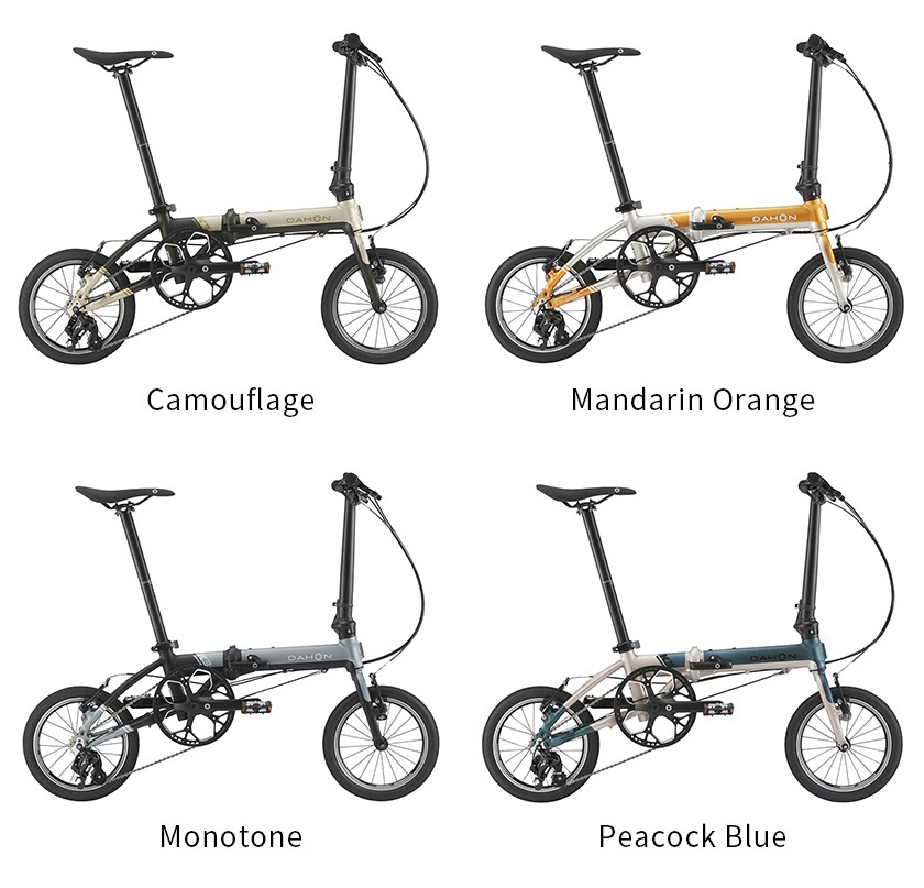 デイジーさん専用 ダホンK3 14インチ折り畳み自転車 DAHON ダホン K3 折りたたみ自転車 2025年モデル コンパクト 14
