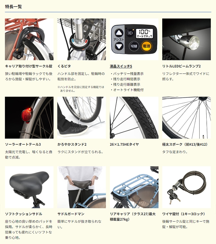 電動自転車　Panasonic  ティモ S パナソニック　2022年モデル❗️ランプ5点灯