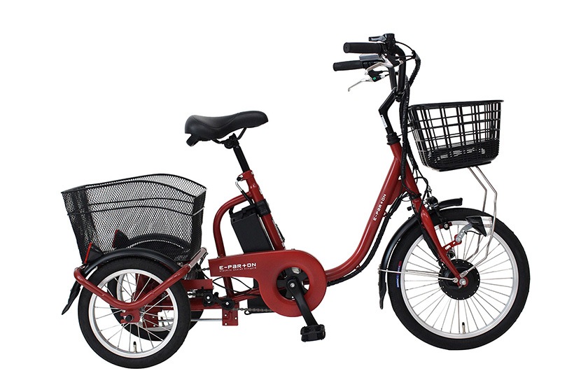 ミムゴ 電動自転車 E-PARTON イーパートン 三輪 前18/後14インチ