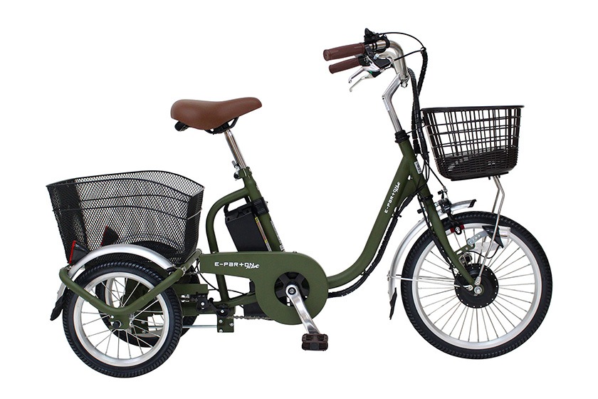 ミムゴ 電動自転車 E-PARTON PLUS イーパートンプラス 三輪 ノーパンク