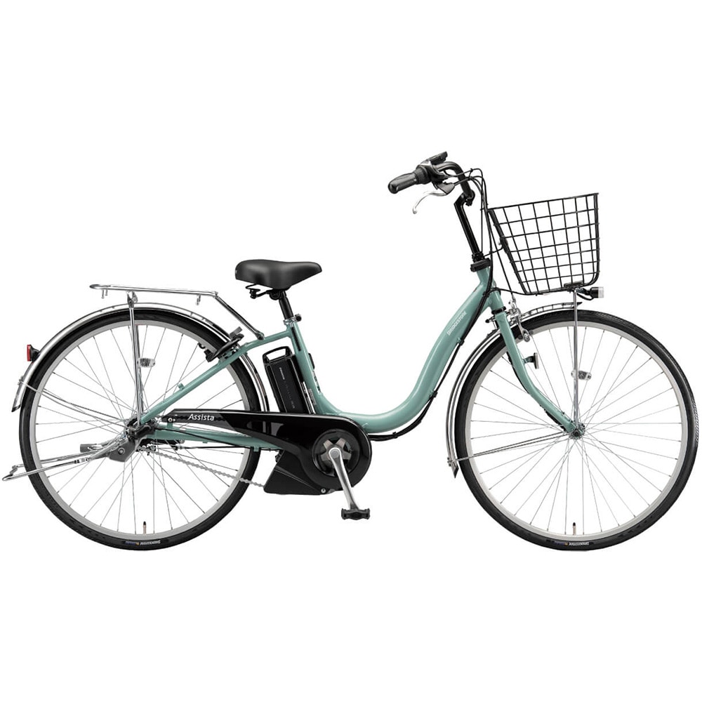 【送料無料】4999 電動自転車　ブリヂストン アシスタ 26インチ ブルー 電動自転車 ブリヂストン アシスタ 26インチ ブルー 8.1ah 2012