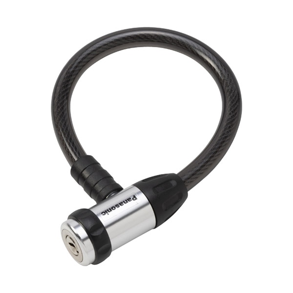 Panasonic パナソニック 鍵番号指定ワイヤ錠 NSAJ092-B | おしゃれな