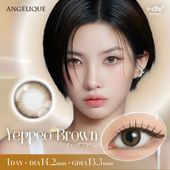 1day ANGELIQUE 14.2mm yeppeo brown i-dle SOYEON ����� ���ǡ� ���󥸥��꡼�� (1Ȣ10������)