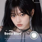 1day ANGELIQUE 14.5mm Soda Blue �������֥롼 ���ǡ� ���󥸥��꡼�� (1Ȣ10������)