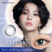 1day ANGELIQUE 14.5mm soda blue i-dle SOYEON ����� ���ǡ� ���󥸥��꡼�� (1Ȣ10������)