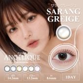1day ANGELIQUE 14.2mm Sarang Greige ����󥰥졼���� ���ǡ� ���󥸥��꡼�� (1Ȣ10������)