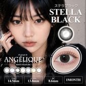 1month ANGELIQUE 14.5mm Stella Black ���ƥ�֥�å� �ޥ󥹥꡼ ���󥸥��꡼�� (1Ȣ2������)