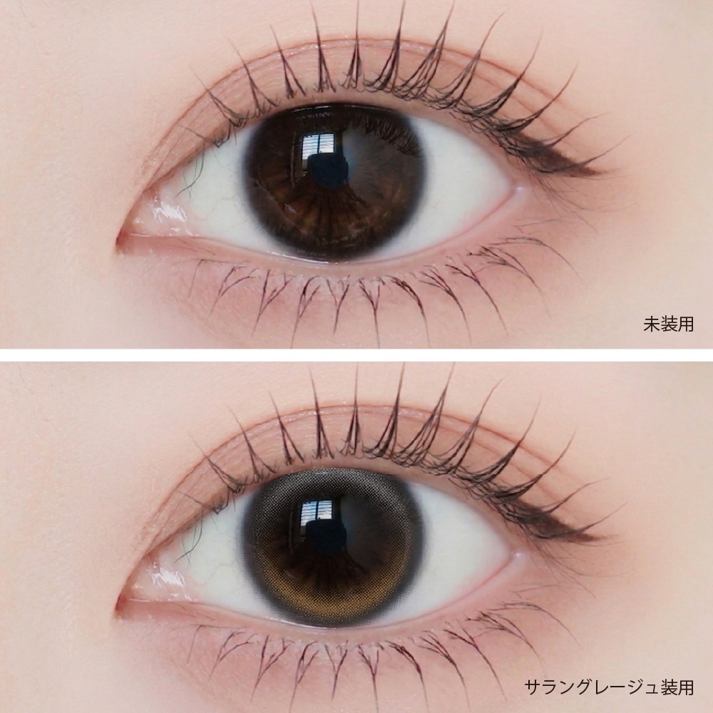 1day ANGELIQUE 14.2mm Sarang Greige ����󥰥졼���� ���ǡ� ���󥸥��꡼�� (1Ȣ10������)