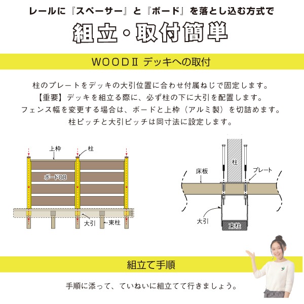 �͹��ڥܡ������ե��󥹡����ܥ��å� JJ-WOOD II