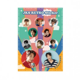 JKS Retro Sticker �� �֥롼 2021 Golden Week