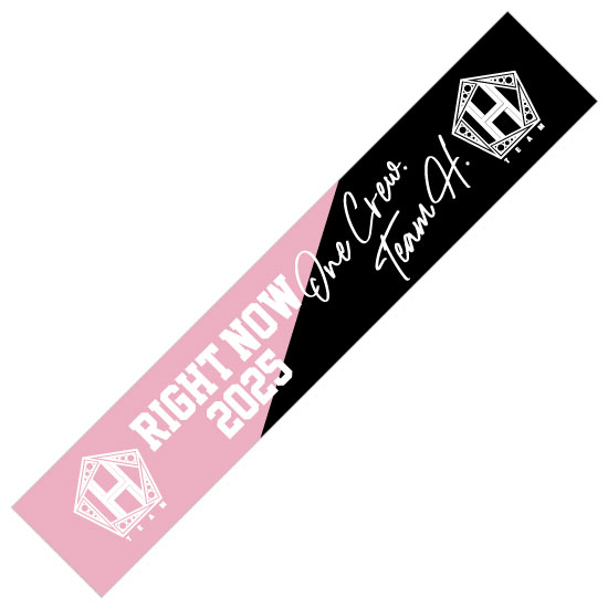 8月入荷予定】マフラータオル [One Crew] TEAM H RIGHT NOW 2025